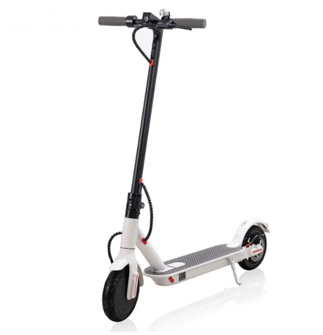 EMOKO HT-H4 Pro weiß und Rot 8.5 zoll Klappbarer Elektroroller 350W Motor 36V 10.4Ah Batterie Mit APP gleeride