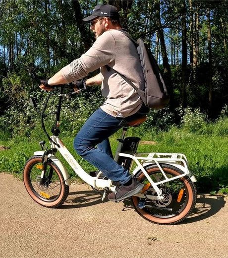 ONESPORT OT16-2 20" Elektrisches Pendler-Klapprad 250W Motor 48V 17Ah Batterie Unterstützung APP