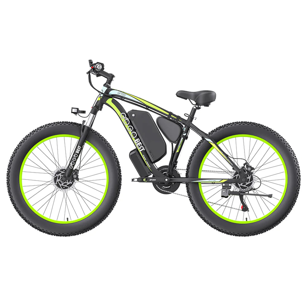 GOGOBEST GF700 26" Fetter Reifen Elektro-Mountainbike 500W Motor 48V 17,5Ah Batterie