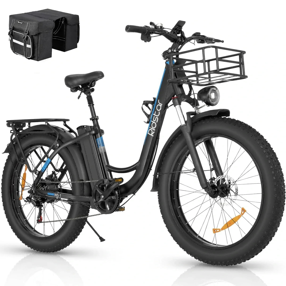 YVY MN26 26" Fat Tire Mountain Elektrofahrrad 1500W Motor 48V 20Ah Batterie