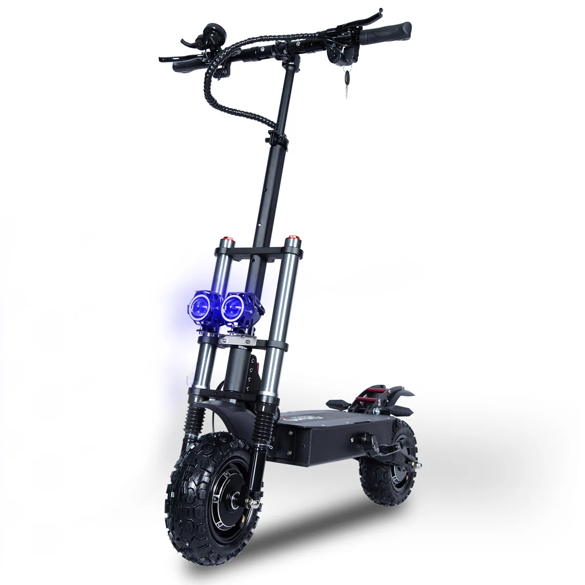 TOURSOR E5B 11" kokoontaittuva sähköskootteri istuimella 2800W*2 kaksoismoottoria 60V 35Ah akku
