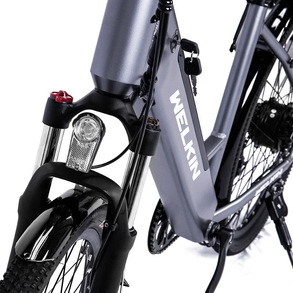 WELKIN WKEM002 27,5" Elektrisches Mountainbike 350W Motor 36V 15Ah/18Ah Batterie