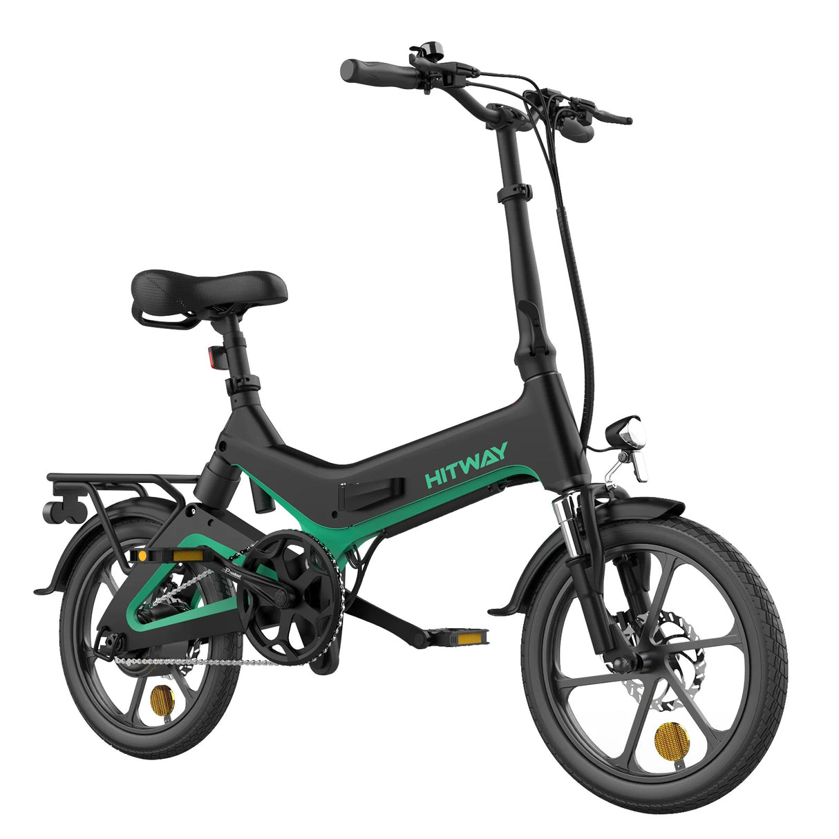 HITWAY BK2 16" Elektrofahrrad-Faltbares 250W Motor 36V 7,8Ah Batterie