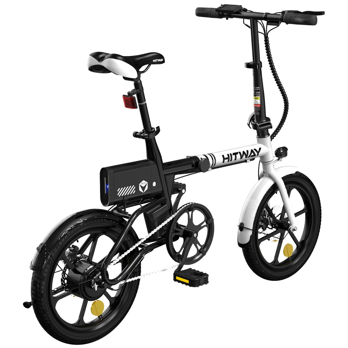 HITWAY BK35 16" Elektro-Klappfahrrad 250W Motor 36V 6Ah Batterie