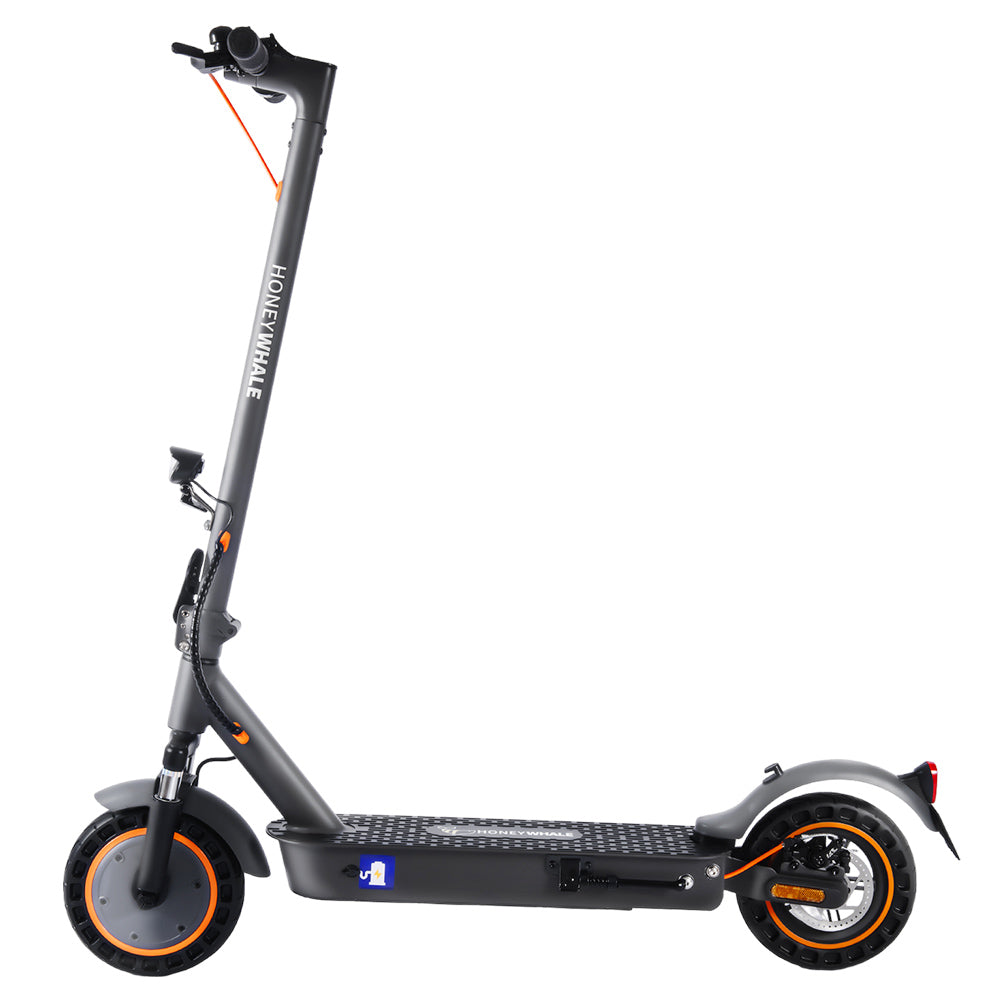 Patinete eléctrico plegable HONEYWHALE E9 Max de 10 pulgadas con motor de 500 W homologado para circular y batería de 36 V y 10 Ah (ABE)