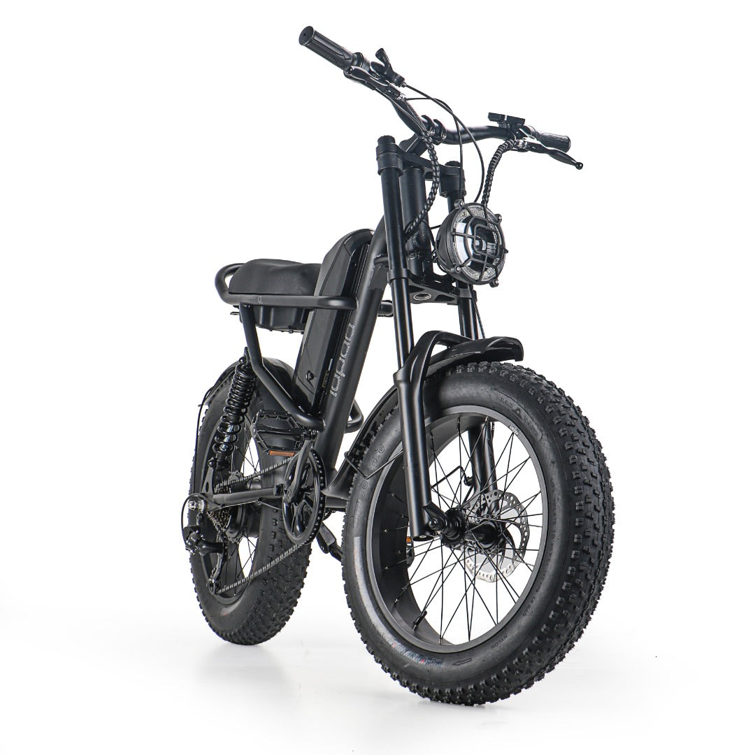 IDPOO IM-J1 20" Fat Tires Elektrofahrrad 500W bürstenloser Motor 48V 15Ah Batterie
