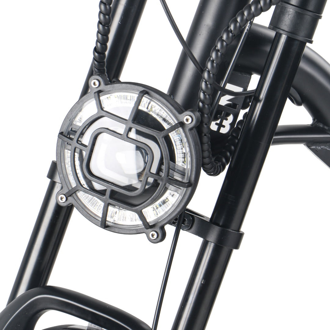 IDPOO IM-J1 20" Fat Tires Elektrofahrrad 500W bürstenloser Motor 48V 15Ah Batterie