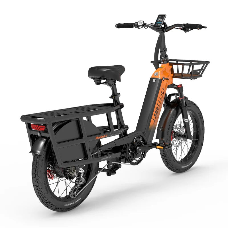 LANKELEISI Wombat-1 20“ Lasten Elektrofahrrad 1000W Motor 48V 20Ah Batterie