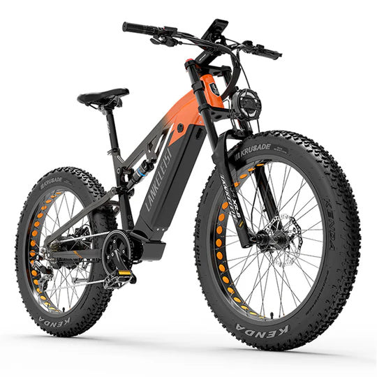 LANKELEISI RV800 Plus 26" Elektro-Mountainbike 750W Motor 48V 20Ah Batterie