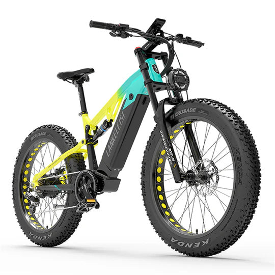 LANKELEISI RV800 Plus 26" Elektro-Mountainbike 750W Motor 48V 20Ah Batterie