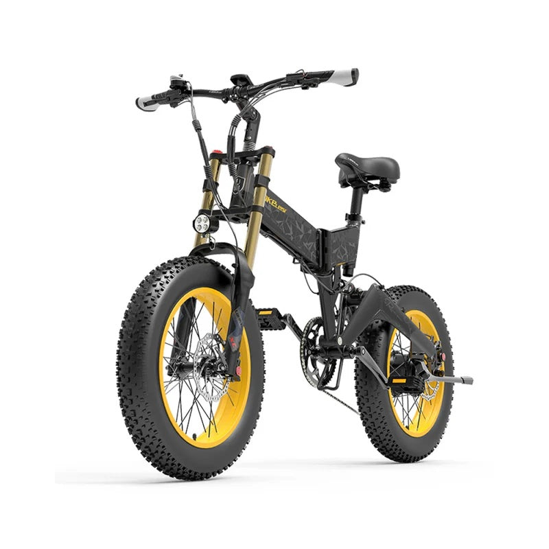 LANKELEISI X3000PLUS-UP 20" All-Terrain E-Bike mit 1000W Motor und 48V 17,5Ah batterie