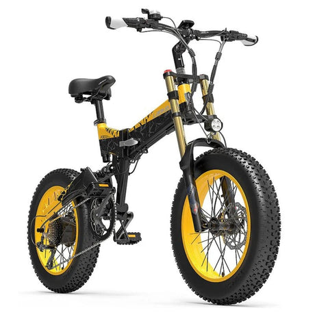 LANKELEISI X3000PLUS-UP 20" All-Terrain E-Bike mit 1000W Motor und 48V 17,5Ah batterie
