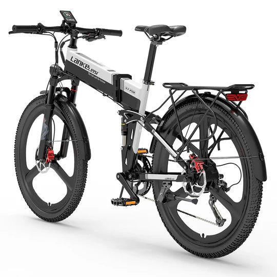LANKELEISI XT750 Sport 26" Elektro-Faltrad 500W Motor 48V 12,8Ah Batterie