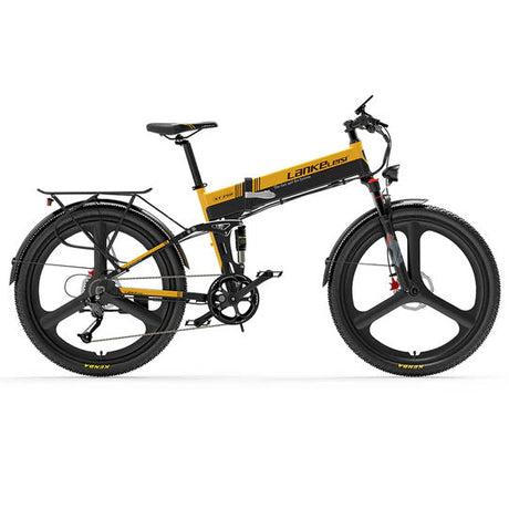 LANKELEISI XT750 Sport 26" Elektro-Faltrad 500W Motor 48V 12,8Ah Batterie