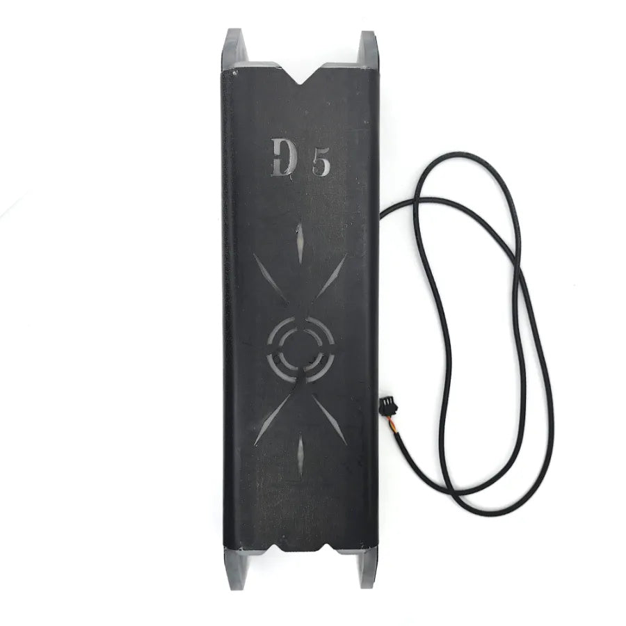 OBARTER D5 Scooter Frontscheibe aus Acryl mit LED-Leuchten