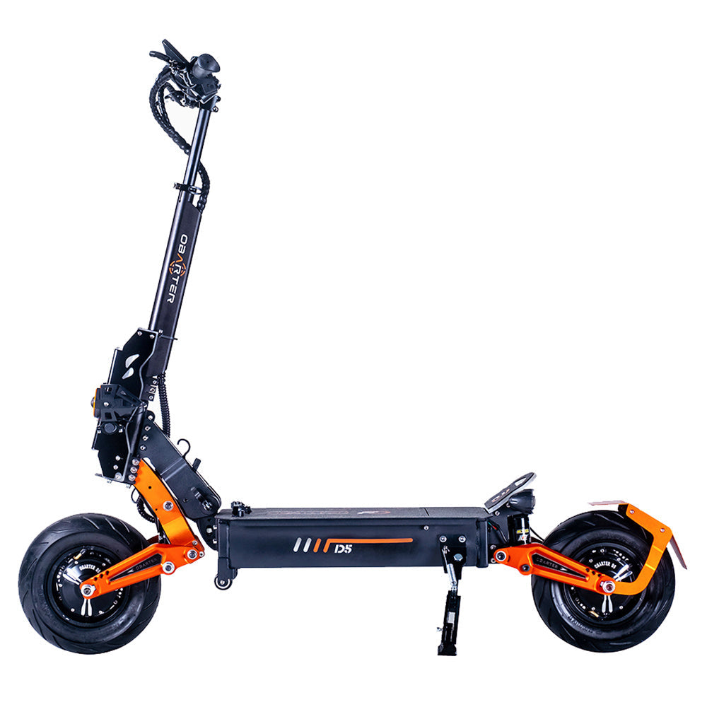Patinete eléctrico OBARTER D5 de 12 pulgadas con neumáticos anchos, motor dual de 2500 W, batería de 48 V y 35 Ah