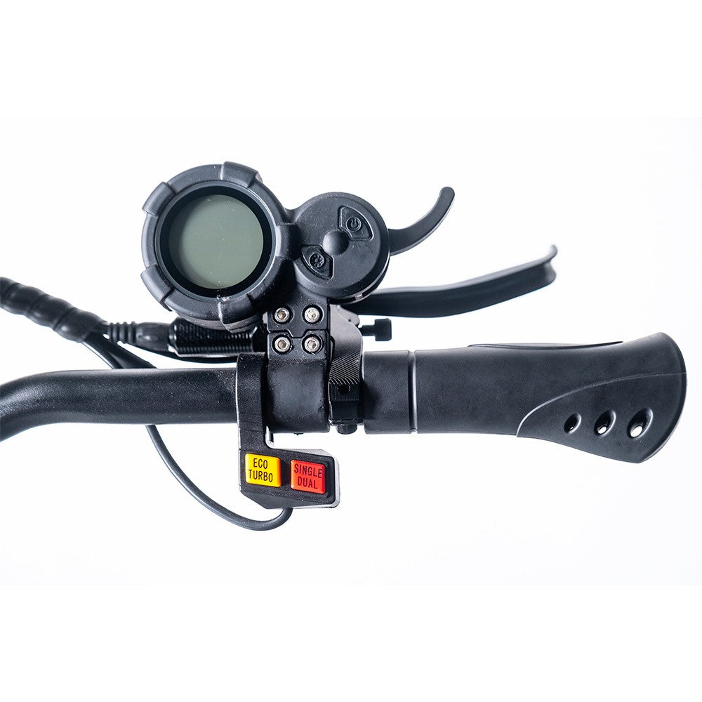 Patinete eléctrico OBARTER D5 de 12 pulgadas con neumáticos anchos, motor dual de 2500 W, batería de 48 V y 35 Ah