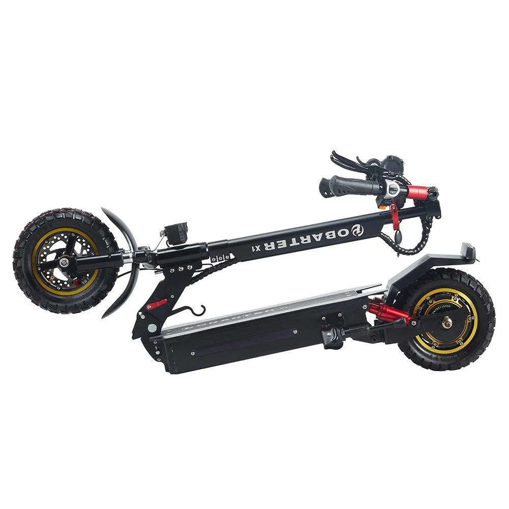 OBARTER X1 10" Klappbarer Elektro-Sport-Roller 500W bürstenloser Motor 48V 20Ah Batterie