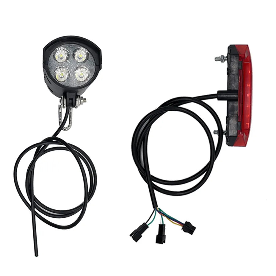 Luz delantera y trasera del scooter OBARTER X1
