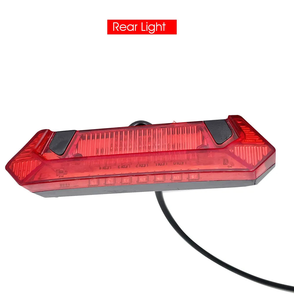 Luz delantera y trasera del scooter OBARTER X1