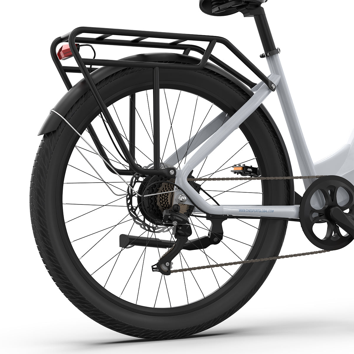 OneSport OT05 Step-Through-City-E-Bike-Getriebesystem