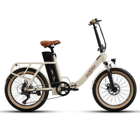 OneSport OT16-2 faltbares Pendler-E-Bike weiß