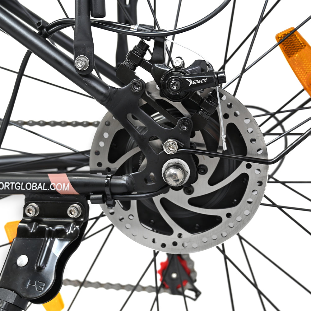 OneSport OT18-3 Step-Through-E-Bike-Hinterrad-Scheibenbremse