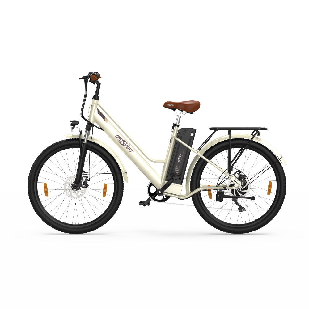 OneSport OT18-3 Tiefeinsteiger-E-Bike weiß