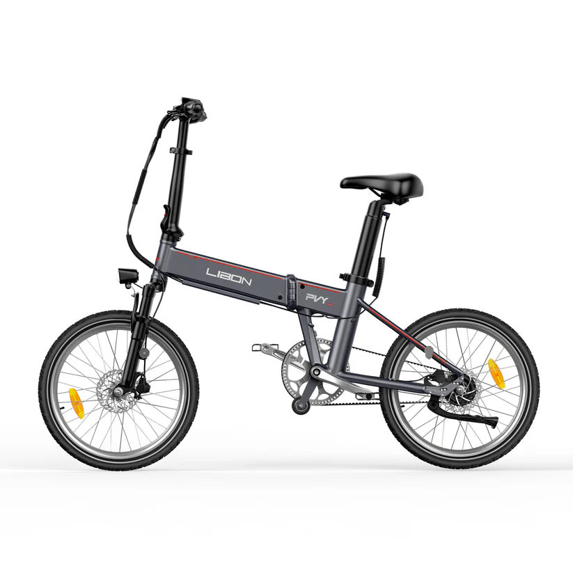 PVY Libon 20" Elektro-Klapprad 250W Motor 36V 10.2Ah Einzelne Batterie