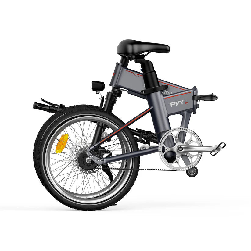 PVY Libon 20" Elektro-Klapprad 250W Motor 36V 10.2Ah Einzelne Batterie