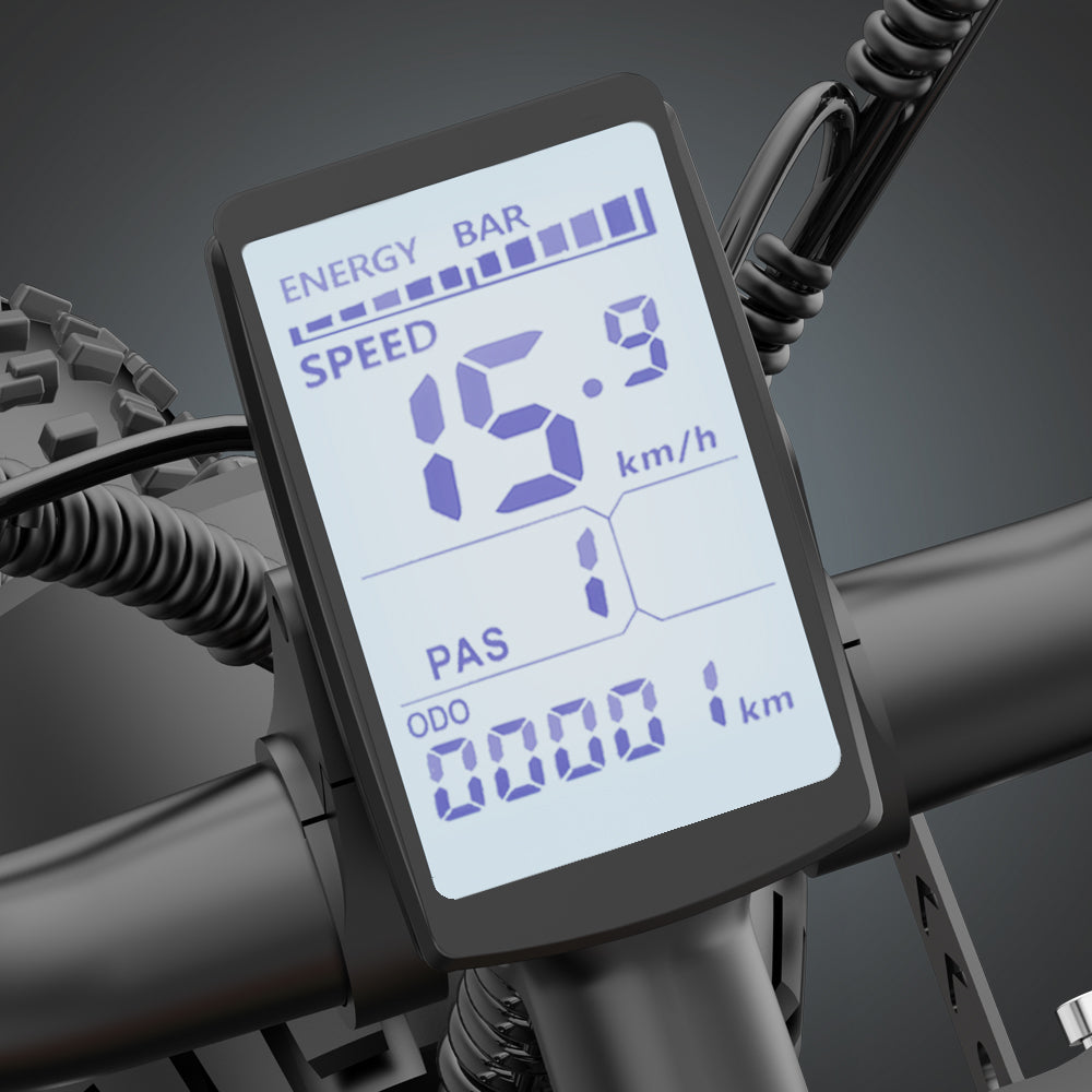 YVY Q20 20" Fat Tires Elektrofahrrad 1000W Motor 48V 20Ah Batterie