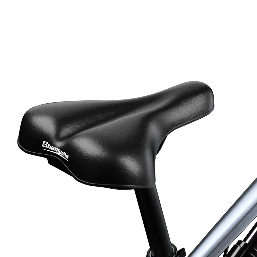 Bicicleta de montaña eléctrica SHENGMILO MX05 de 26 pulgadas con neumáticos anchos, motor de 1000 W, batería de 48 V y 17,5 Ah