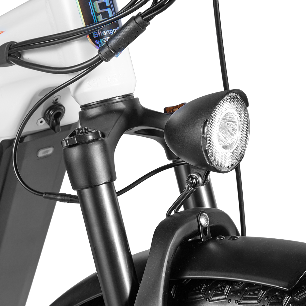 SHENGMILO MX06 26" Elektro-Geländefahrrad 500W Motor 48V 17,5Ah Batterie