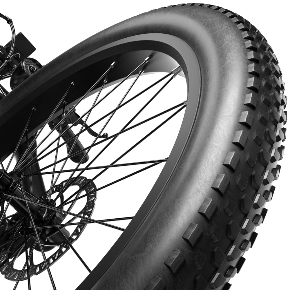 SHENGMILO MX06 26" Elektro-Geländefahrrad 500W Motor 48V 17,5Ah Batterie