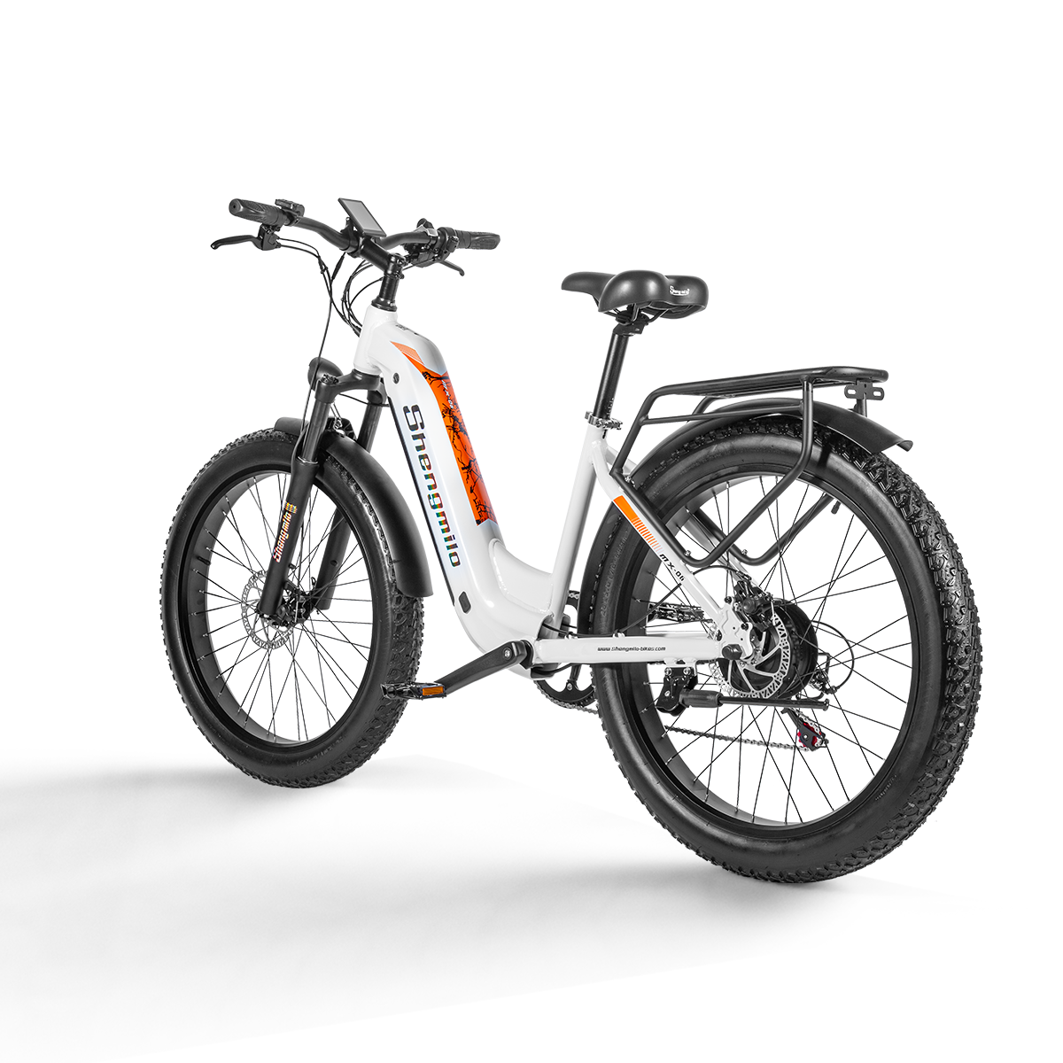 SHENGMILO MX06 26" Elektro-Geländefahrrad 500W Motor 48V 17,5Ah Batterie