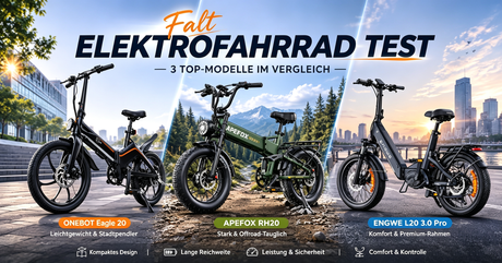 Test Falt-Elektrofahrrad: Welches Modell lohnt sich 2026 zu kaufen?