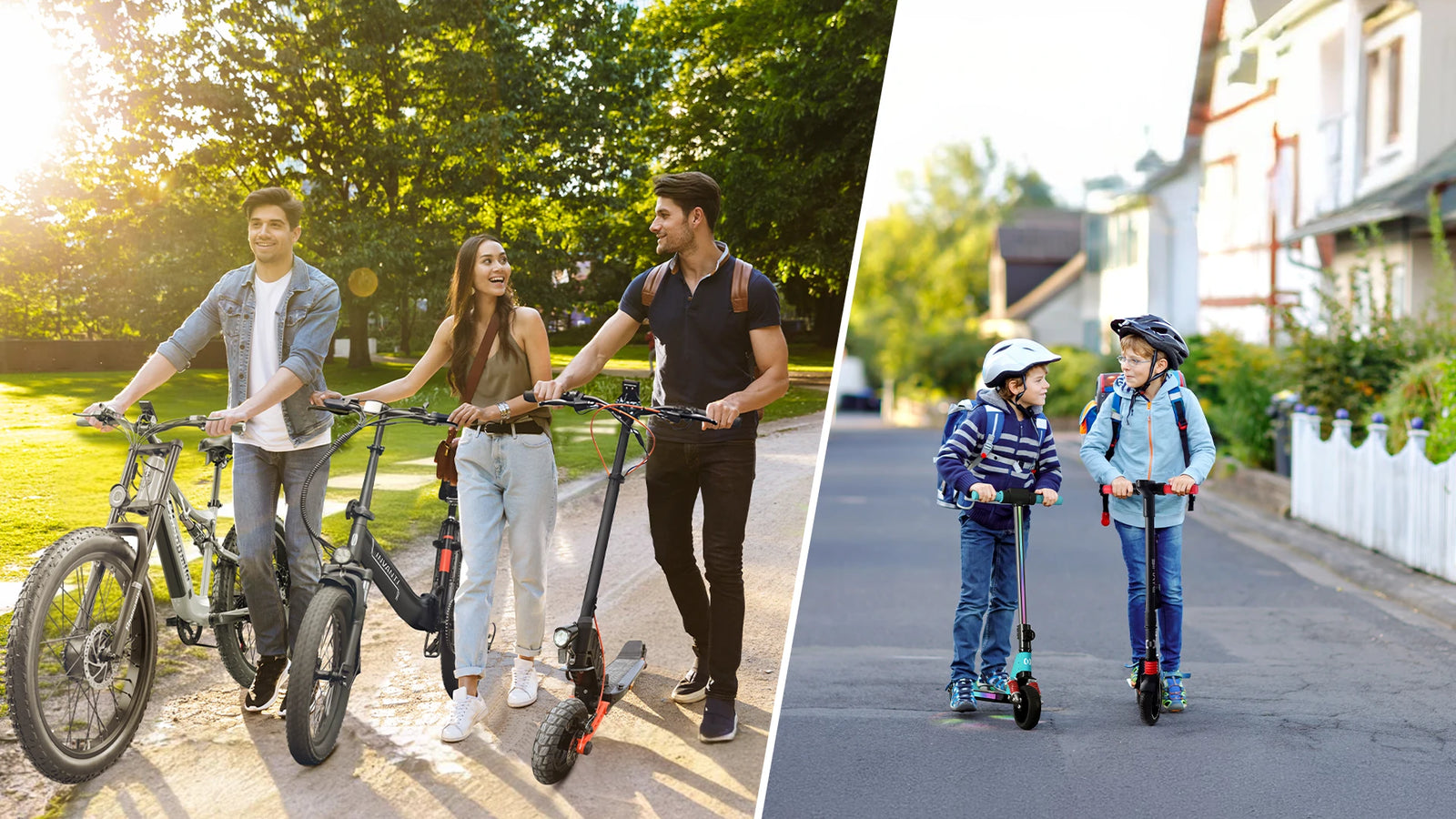 Mit dem E-Bike oder E-Scooter zurück zur Schule