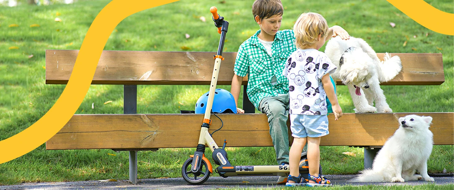 Entdecken Sie den Elektroroller ISINWHEEL S6 für Kinder: Eine lustige und sichere Fahrt für kleine Abenteurer