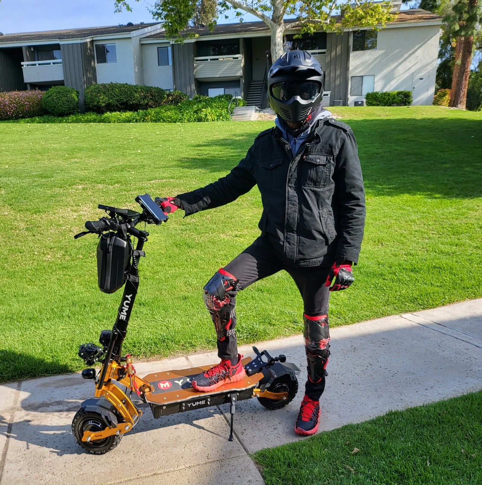 POV: Du fährst mit über 50 km/h auf dem Yume X11+. 🚀