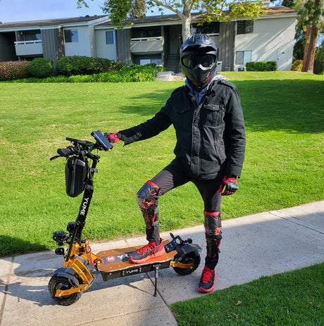 POV: Du fährst mit über 50 km/h auf dem Yume X11+. 🚀