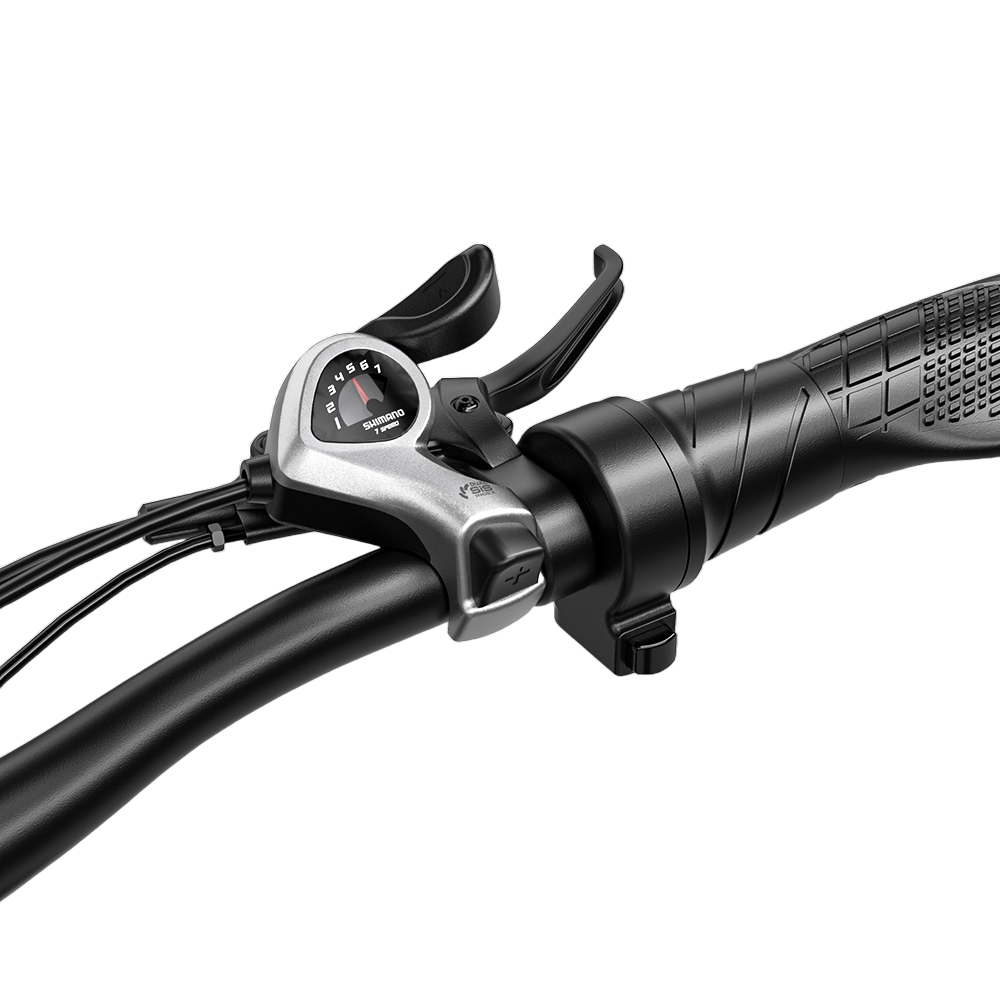 SHENGMILO S700 PRO 26" Step-Thru Fat Tire Elektro-Citybike 1000W*2 Doppelmotor 48V 25Ah Batterie