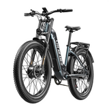 SHENGMILO S700 PRO 26" Step-Thru Fat Tire Elektro-Citybike 1000W*2 Doppelmotor 48V 25Ah Batterie