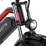 DUOTTS N26 26" Fat Tire Electric Mountainbike 750W Doppelmotoren 48V 20Ah Batterie