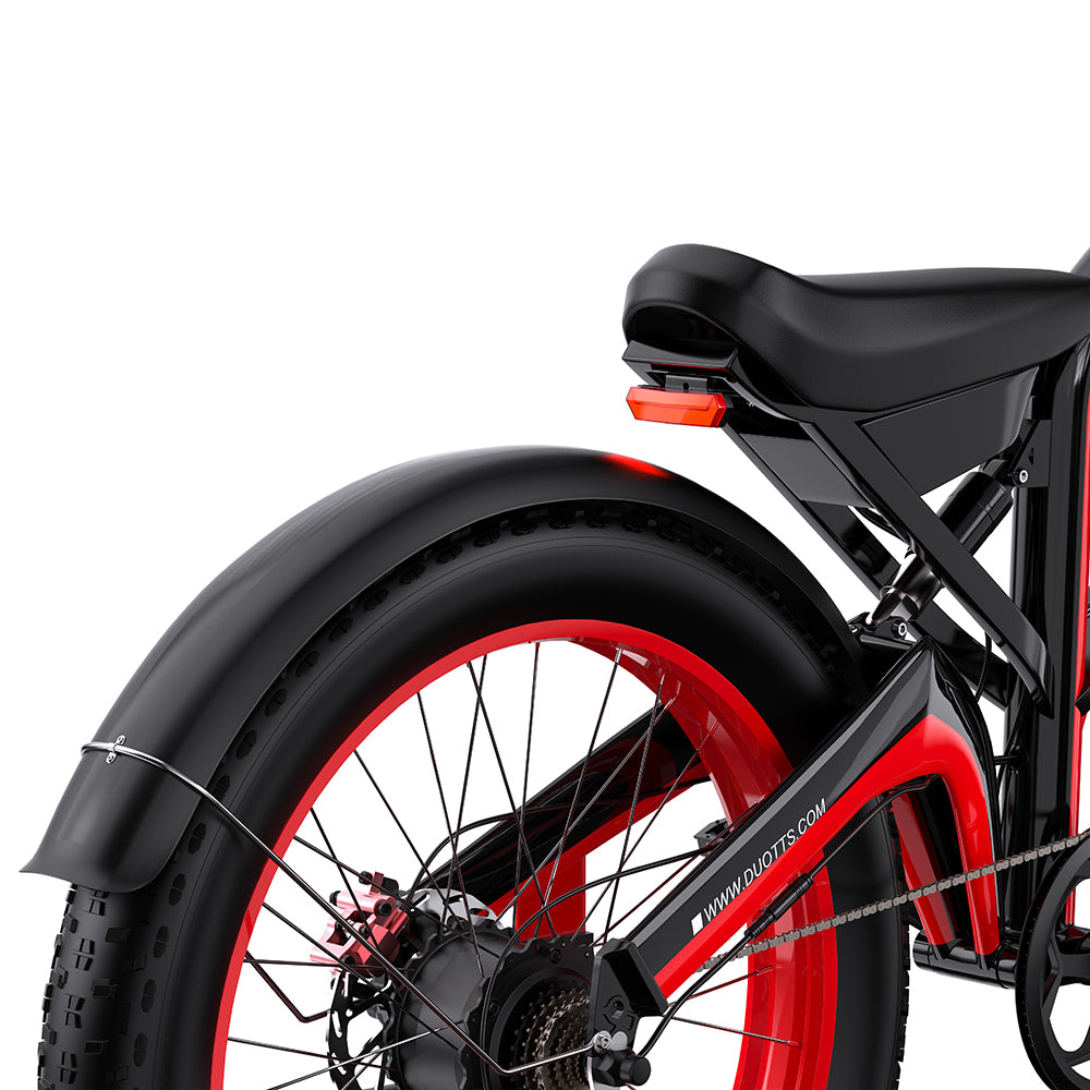 DUOTTS N26 26" Fat Tire Electric Mountainbike 750W Doppelmotoren 48V 20Ah Batterie