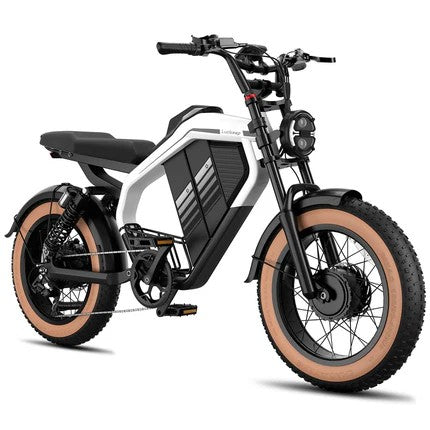 LUCKEEP M5 Ultra 20" Elektro-Dirt-Bike 1000W*2 Dual-Motoren 52V 20Ah+20Ah Batterie