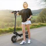 OOTD T10 11“ All-Terrain Elektro-Roller 500W Motor 48V 13.5Ah Batterie