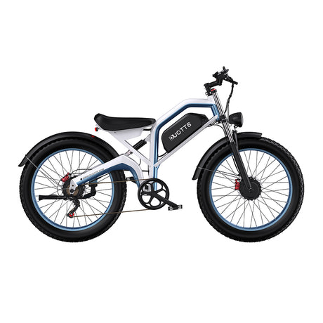 DUOTTS N26 26" Fat Tire Electric Mountainbike 750W Doppelmotoren 48V 20Ah Batterie