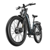 SHENGMILO S700 PRO 26" Step-Thru Fat Tire Elektro-Citybike 1000W*2 Doppelmotor 48V 25Ah Batterie