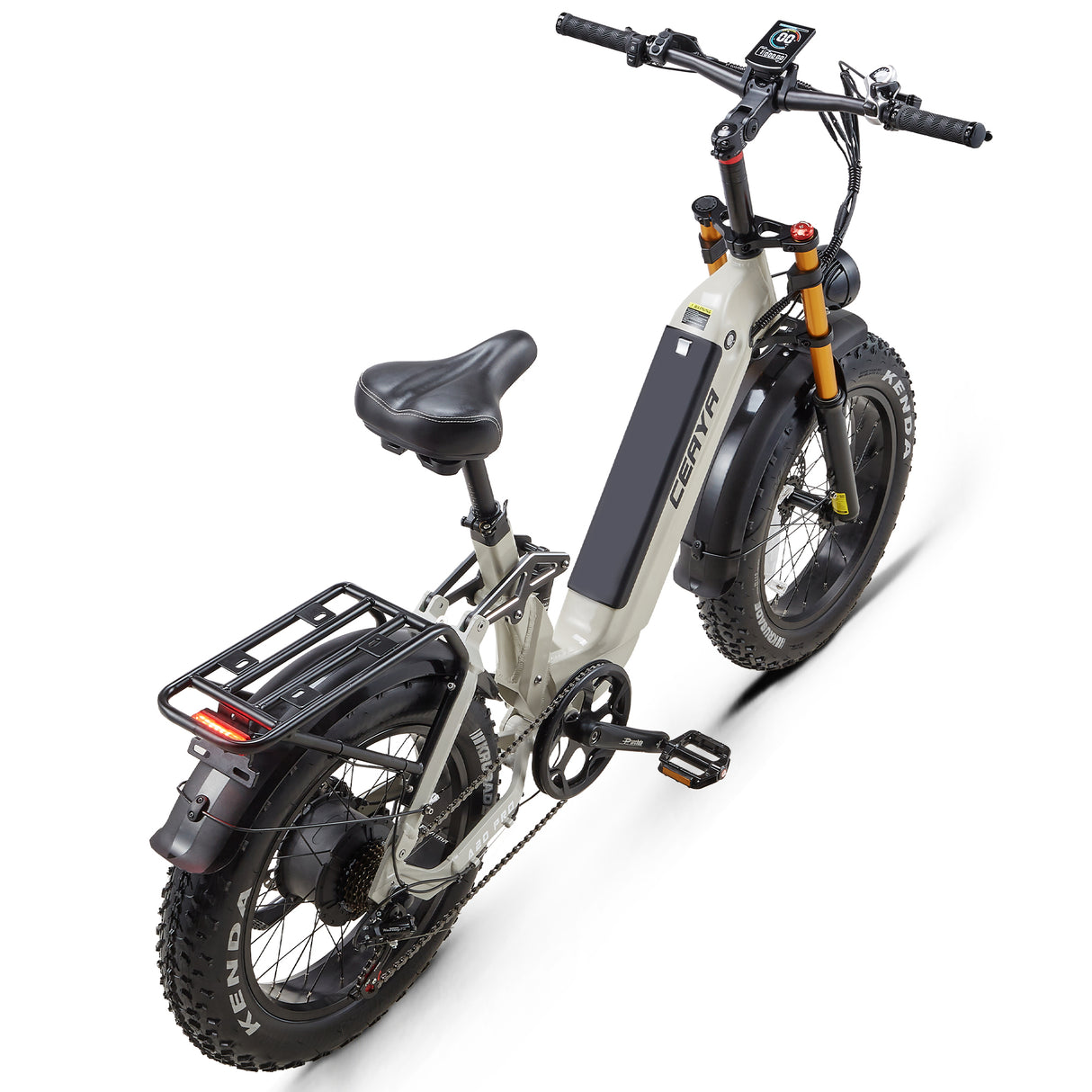 CEAYA A20 Pro 20" Fat Tire Elektro-All-Terrain-Bike 500W Motor 48V 20Ah Batterie