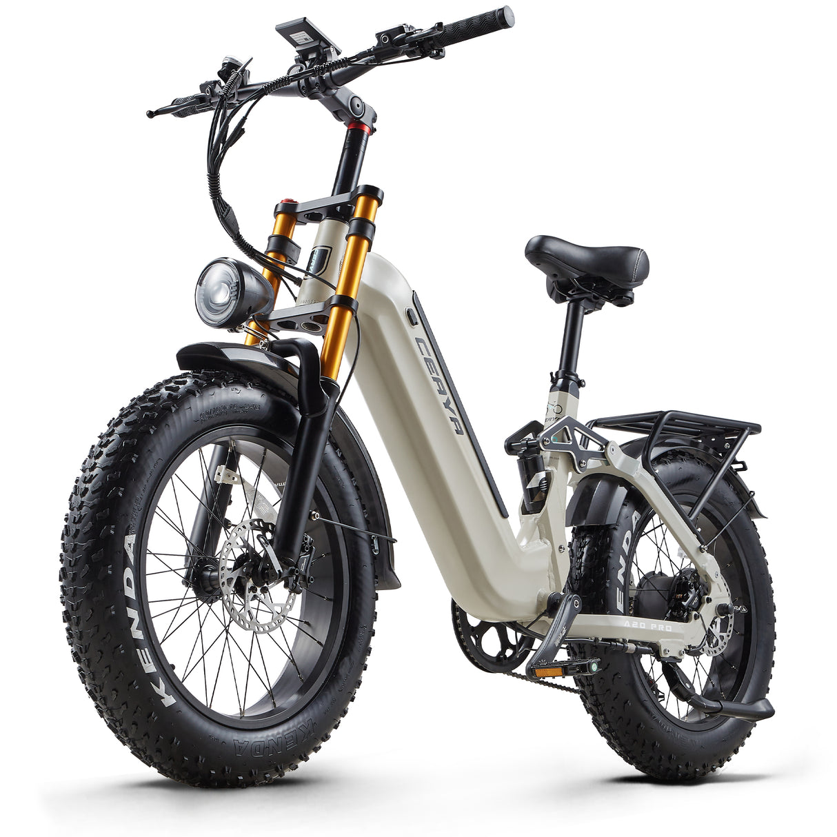 CEAYA A20 Pro 20" Fat Tire Elektro-All-Terrain-Bike 500W Motor 48V 20Ah Batterie